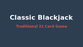 Classic Blackjack Demo - Traditional 21 Card Game με Live Dealer και Side Bets